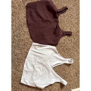 Set Of 2 Sports Bra's Size Large Harmony & Balance All In Motion